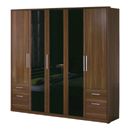 Rauch Asti 4 drawer wardrobe walnut