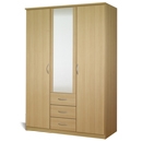 Rauch Blitz 3 door 3 Drawer Wardrobe