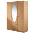 Rauch Heidelberg oval mirror wardrobe