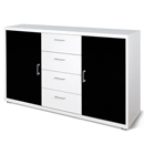 FurnitureToday Rauch Plus 2 White Bedroom Sideboard