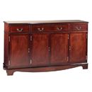 FurnitureToday Regency Reproduction 4 Door Sideboard