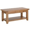 Rutland Rustic Oak Coffee Table