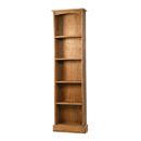 Santa Fe Pine Tall Narrow Bookcase 