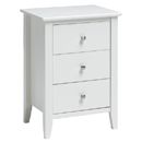 Shaker Bay 3 Drawer Bedside