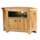 Soho Solid Oak Corner TV Unit