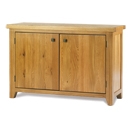 FurnitureToday Soho Solid Oak Large 2 Door Sideboard