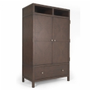 Sterling Park Dark Wood Wardrobe