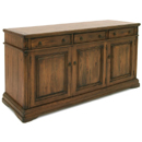 FurnitureToday Toscana Collection dark wood sideboard