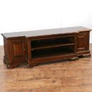 Vanessa dark wood Large TV Unit