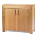 FurnitureToday Vegas Oak 2 Door Large Sideboard