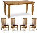 Vermont Ash Extending Dining Set