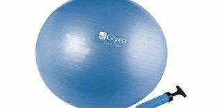 Blue gym ball