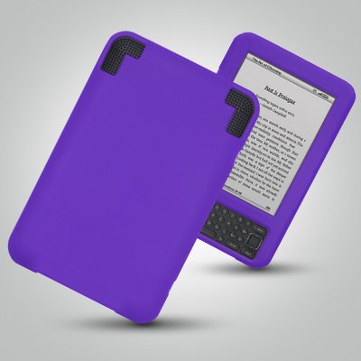  - AMAZON KINDLE SILICONE SKIN - PURPLE