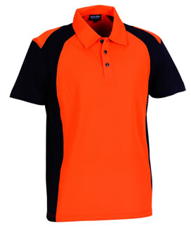 In Season 09 Jayden Polo Shirt Lava/Black