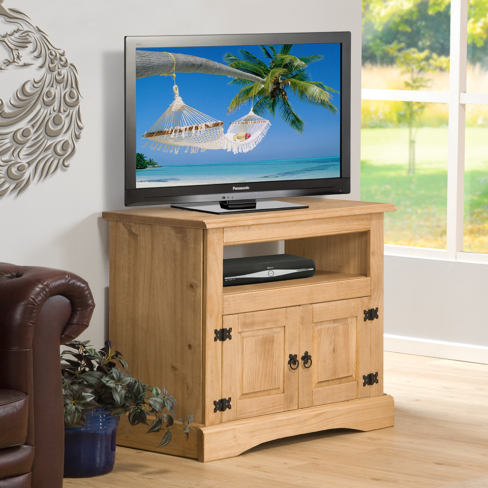 Aztec Corona Mexican Pine TV Unit