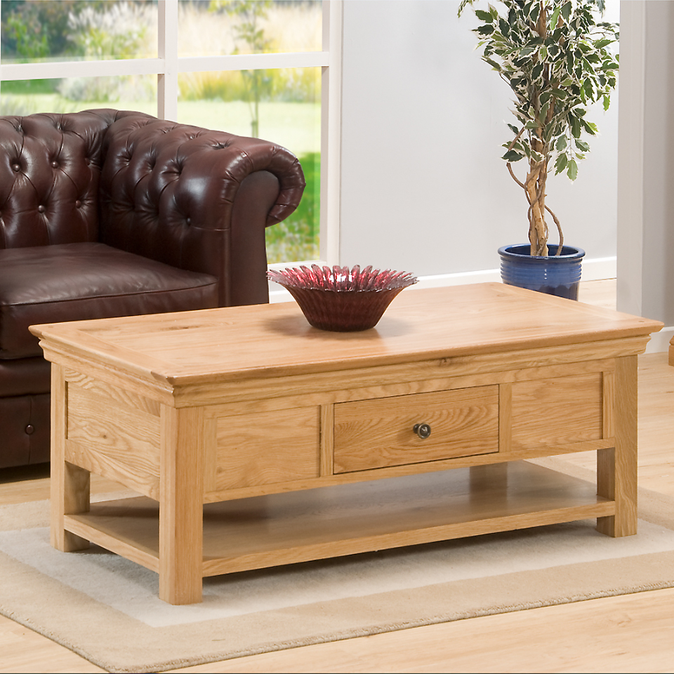 Constance Oak Coffee Table