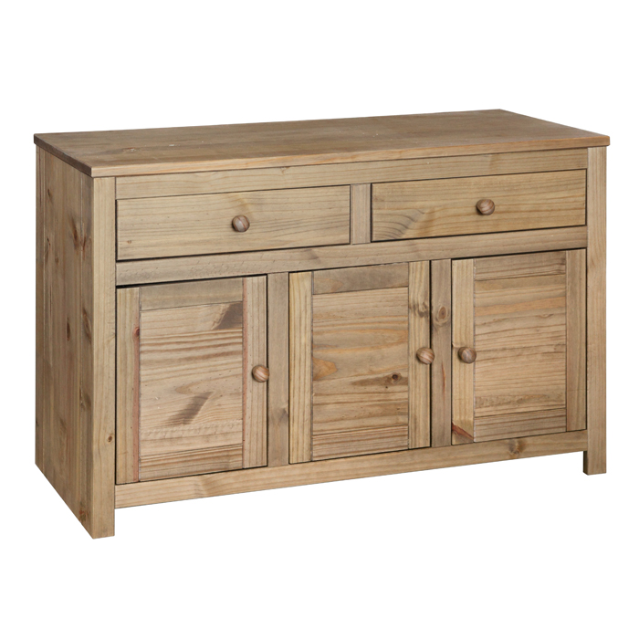 Hacienda 3 Door Pine Sideboard