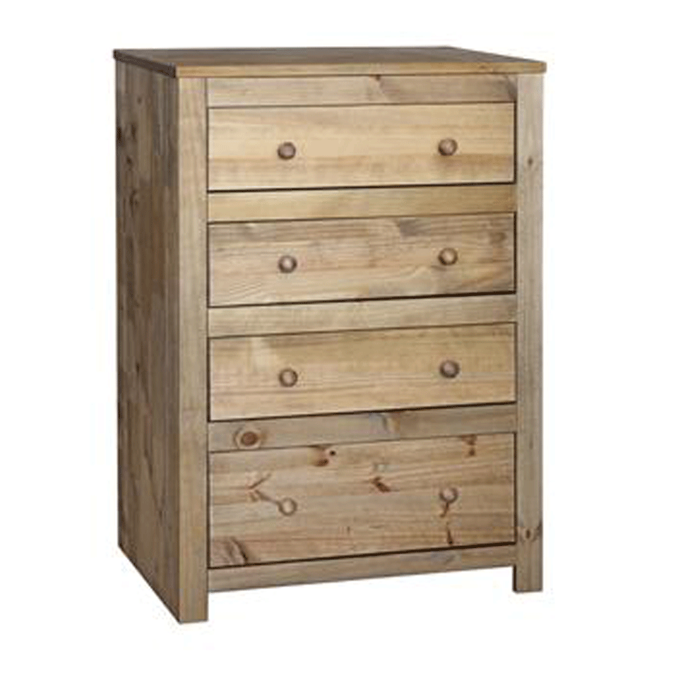 Hacienda 4 Drawer Chest