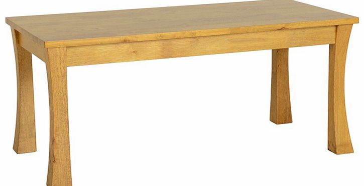 Saxton Light Oak Finish Coffee Table