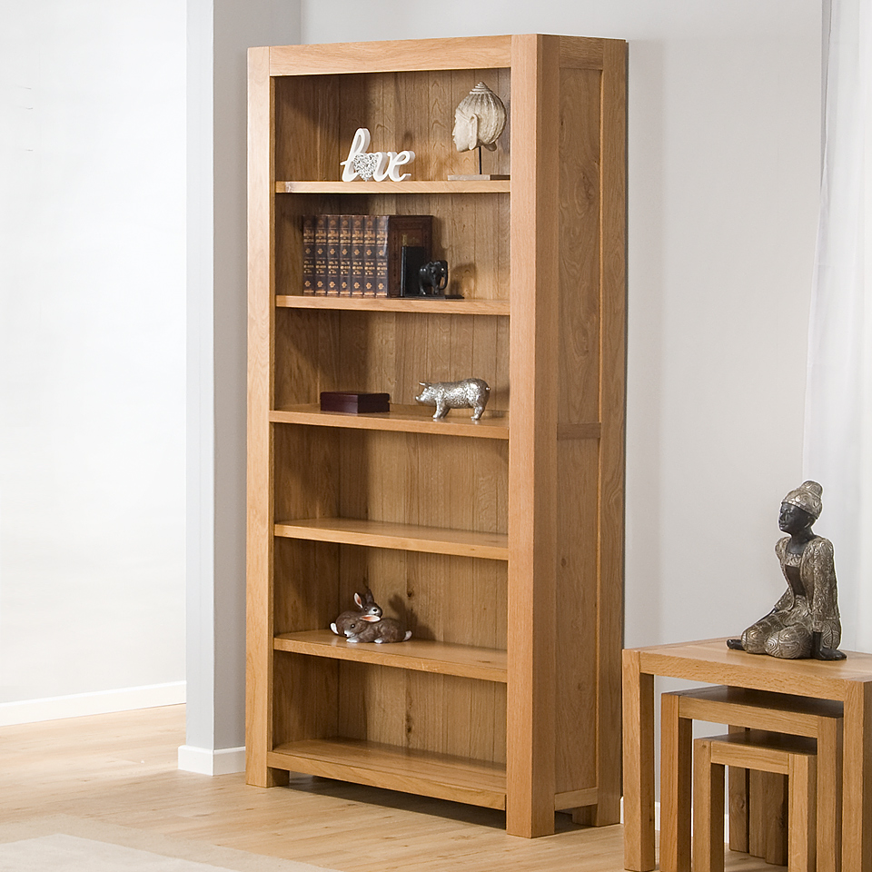 Gardens and Homes Direct Suffolk Oak Six Shelf Bookcase