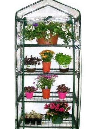 Gardman Rainbow Garden R687 4-Tier Mini Greenhouse