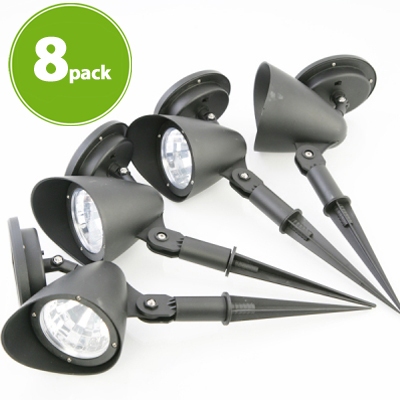 Solar Ultra Bright Spot Light (8 Pack) 61056-8