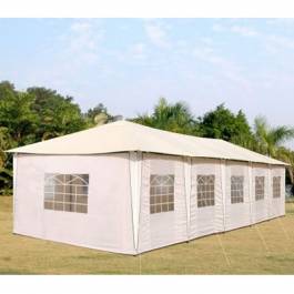 gazebo 10x4m Natural