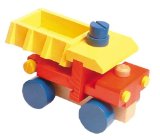 Gazebo Games Wooden Take Apart Construction Truck - Dumper