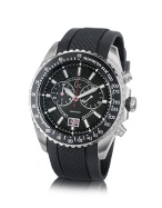 Sport Class - Mens Black Rubber Strap