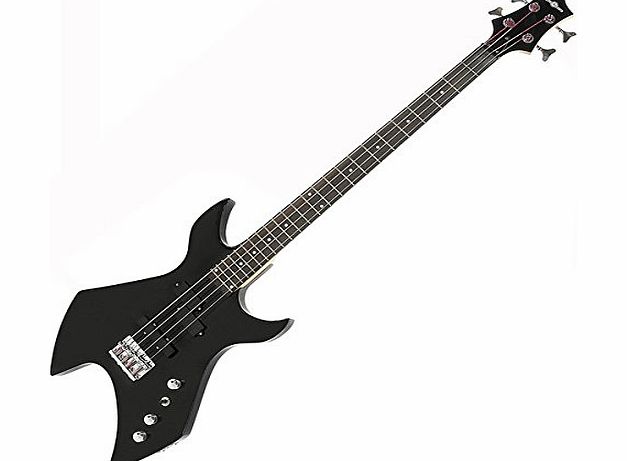 Harlem Bass Guitar by Gear4music Black