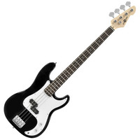 LA Bass Guitar by Gear4music Black