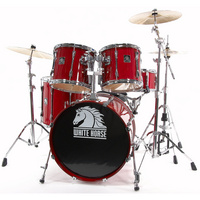 White Horse Marvel Maple Drum Kit- BR