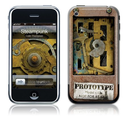 GelaSkins iPhone GelaSkin Steampunk by Colin Thompson