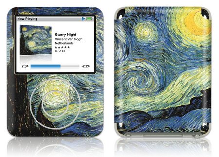 iPod Nano 3rd Gen GelaSkin Starry Night by