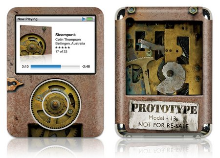 iPod Nano 3rd Gen GelaSkin Steampunk by Colin