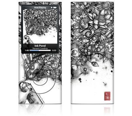 iPod Nano 4th Gen GelaSkin Ink Pond by Nanami