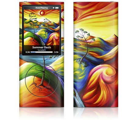 iPod Nano 4th Gen GelaSkin Summer Oasis by