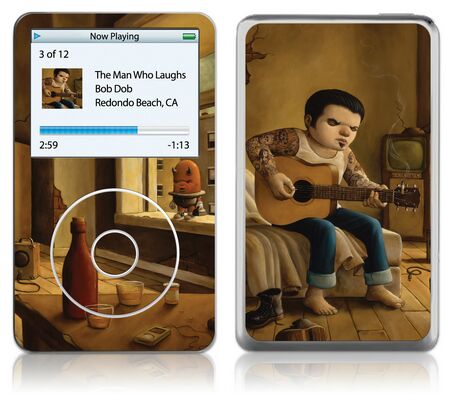 iPod Video GelaSkin The Man Who Laughs by Bob Dob