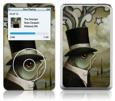 GelaSkins iPod Video GelaSkin The Stranger by Brian Despain