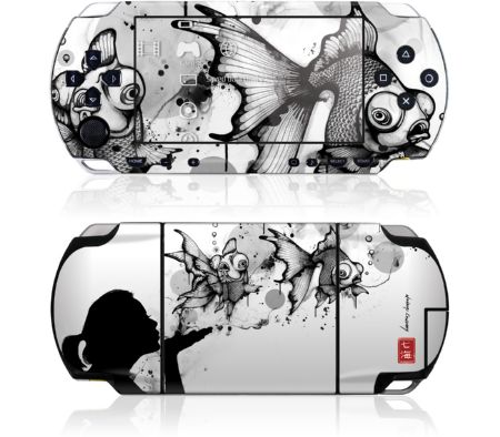 Sony PSP GelaSkin Blow Fish by Nanami Cowdroy