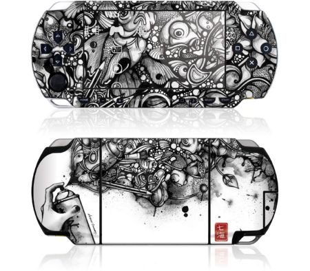 Sony PSP GelaSkin Ink Pond by Nanami Cowdroy