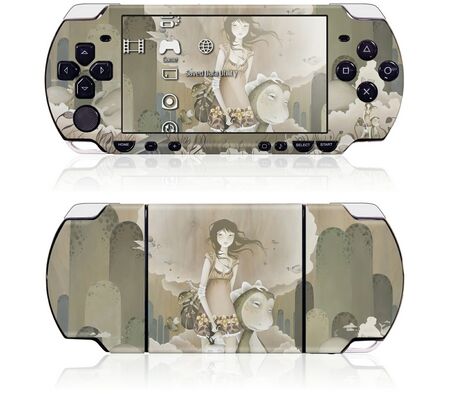 Sony PSP Slim / Lite GelaSkin Land of Dreams by