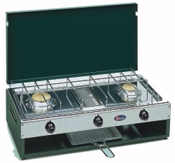 GELERT DOUBLE BURNER & GRILL