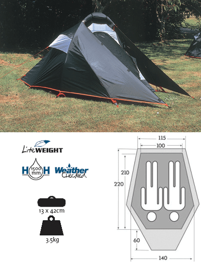 GELERT Meerkat 2 Tent