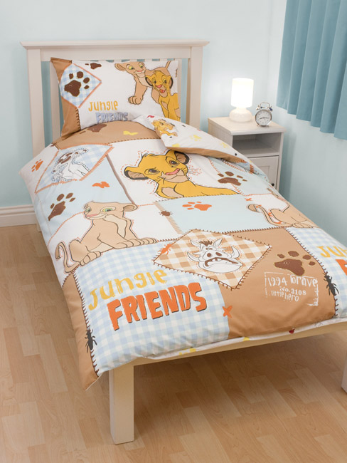 Disney Lion King Cubs Single Panel Duvet Cover Set