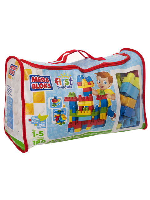 Mega Bloks Deluxe Building Bag - 160 Blocks