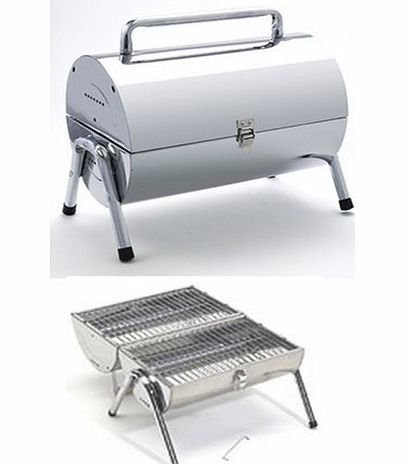 Geneva Portable Oil Drum Style BBQ