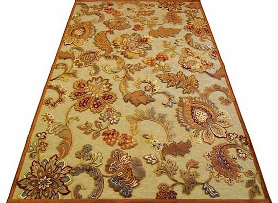 Marseille Floral Chenille Runner -