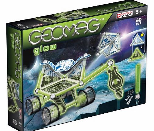 Kids Panels Glow Lunar Vehicles Set (60 Pieces)