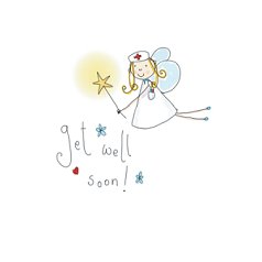 Get Well Fairy Card